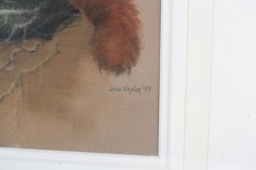 Lot 67 - John Naylor (b.1960) British, a red squirrel...