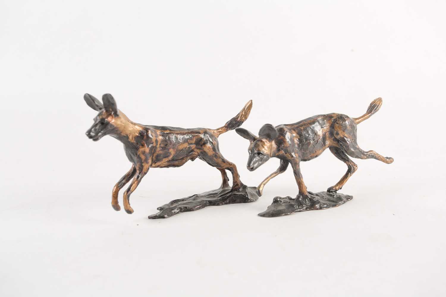 Lot 320 David Tomlinson a set of six bronze figures