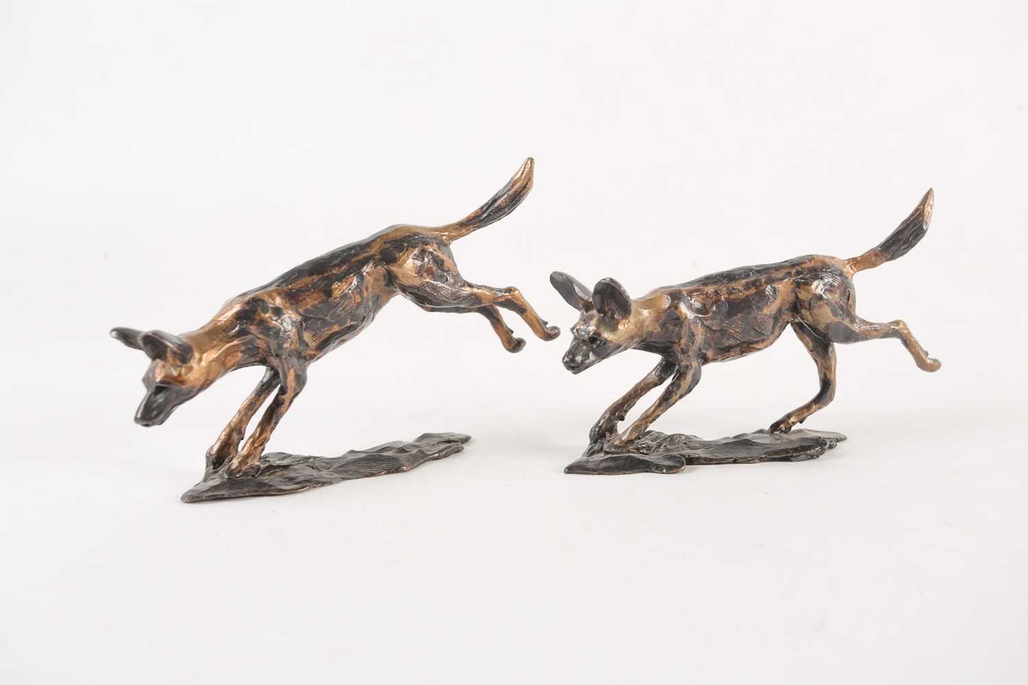 Lot 320 David Tomlinson a set of six bronze figures