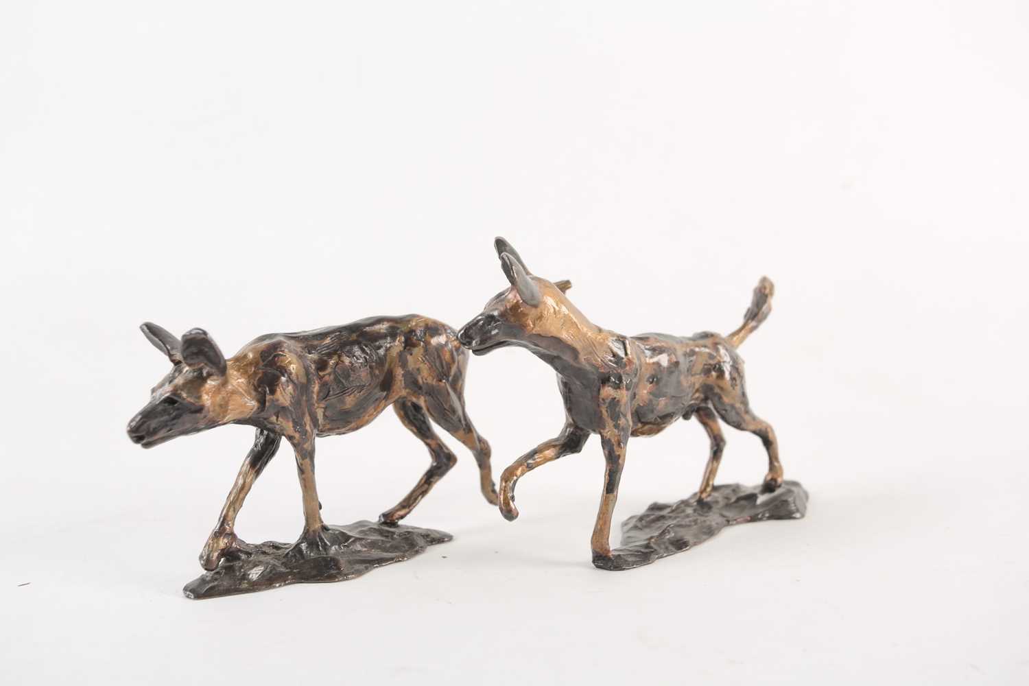 Lot 320 David Tomlinson a set of six bronze figures