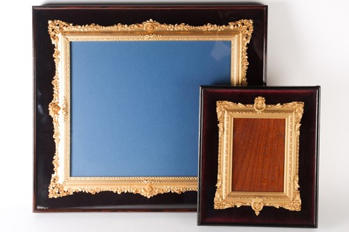 Lot 338 - A 19th century fine gilt gesso picture frame,...