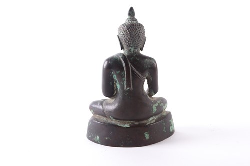 Lot 224 - A probably Northern Indian bronze figure of a...