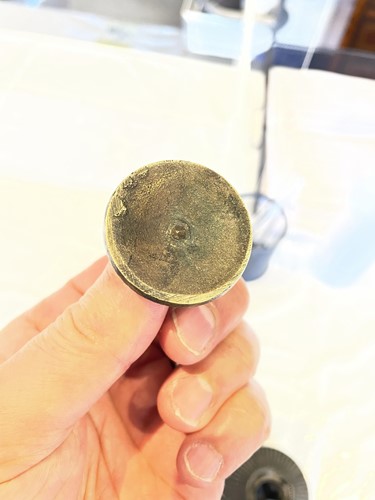 Lot 371 - A late 19th century Grand Tour bronze inkwell,...