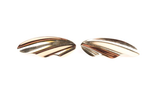 Lot 429 - Tiffany & Co. A pair of 18ct yellow gold...