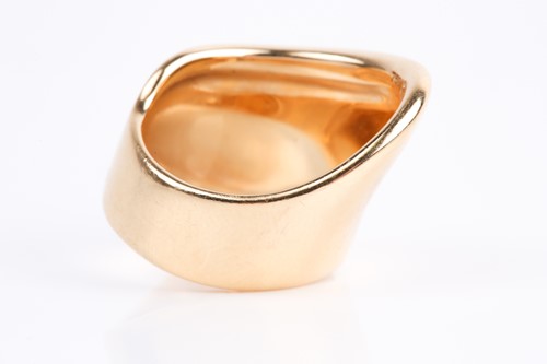 Lot 188 - Georg Jensen. An 18ct yellow gold Abstract...