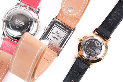 Lot 464 - A Universal Geneve wristwatch, the stainless...