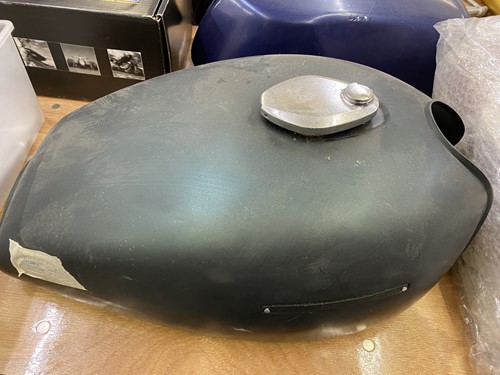 Lot 37 - A group of three fuel tanks including a Yamaha...