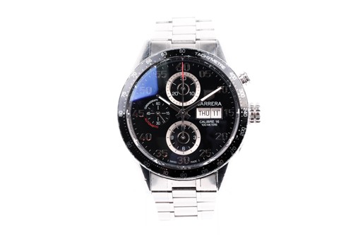 Lot 457 - A Tag Heuer Carrera calibre 16 automatic...