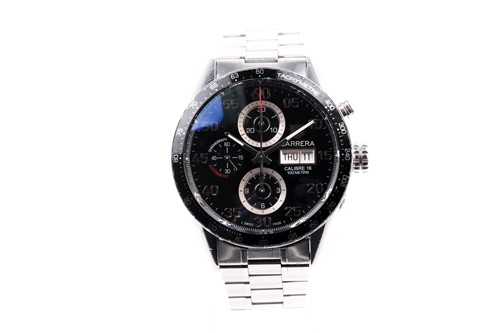 Lot 457 - A Tag Heuer Carrera calibre 16 automatic...