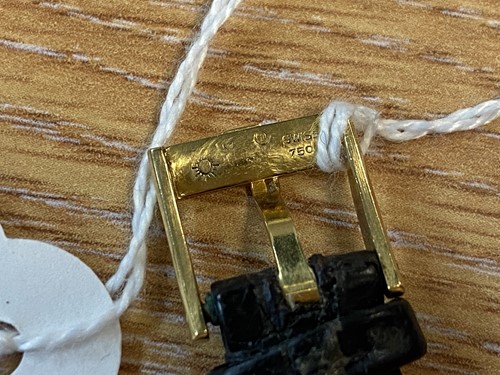 Lot 460 - Piaget. A ladies 18ct yellow gold wristwatch,...