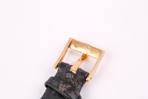 Lot 460 - Piaget. A ladies 18ct yellow gold wristwatch,...