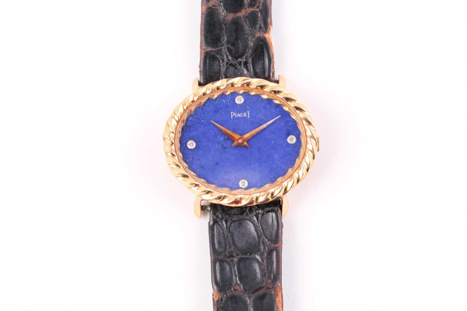 Lot 460 - Piaget. A ladies 18ct yellow gold wristwatch,...