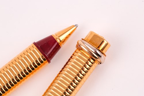 Lot 510 - A Cartier Must de Cartier ball-point pen, the...