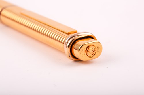 Lot 510 - A Cartier Must de Cartier ball-point pen, the...