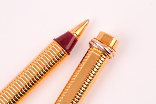 Lot 510 - A Cartier Must de Cartier ball-point pen, the...