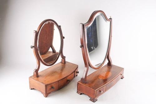 Lot 260 - A George III marquetry inlaid and satinwood...