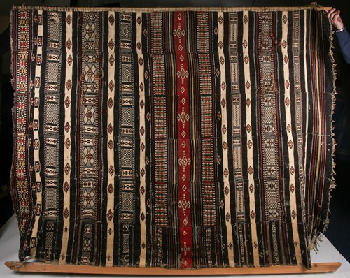 Lot 315 - An African flat weave, probably Berber, with...