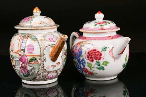 Lot 121 - A Chinese Qianlong famille rose porcelain...