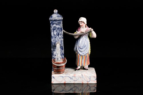 Lot 451 - A scarce early 19th-century pearlware figure...