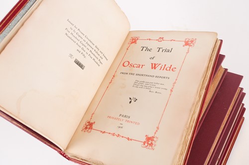 Lot 331 - 'The Trial of Oscar Wilde From the Shorthand...