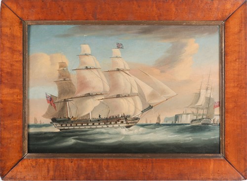 Lot 18 - 19th century British maritime school, a group...