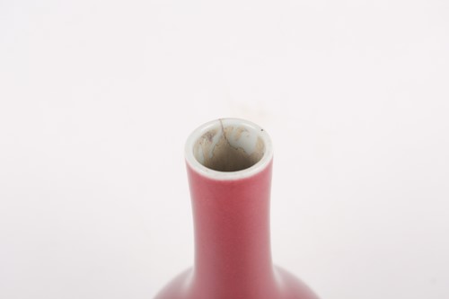 Lot 139 - A Chinese sang de boeuf pear shape bottle vase,...