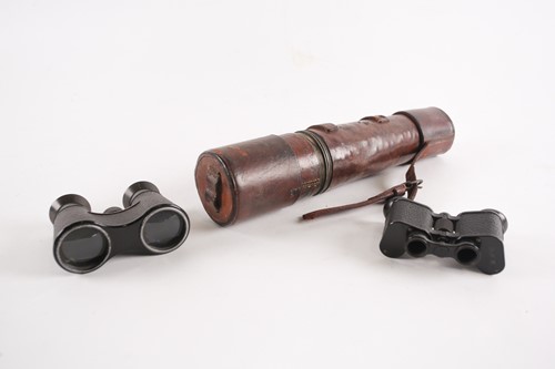 Lot 413 - A pair of 1930s Carl Zeiss Jena "Teleater" 3x...