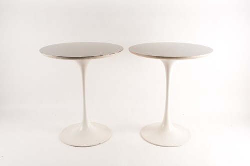 Lot 296 - A pair of Arkana 'Tulip' side tables designed...