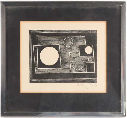 Lot 104 - Ben Nicholson O.M. (1894-1982), 'Five Circles',...