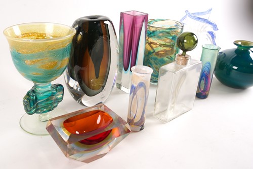 Lot 428 - A Kaj Franck for Nuutajarvi Notsjo clear glass...