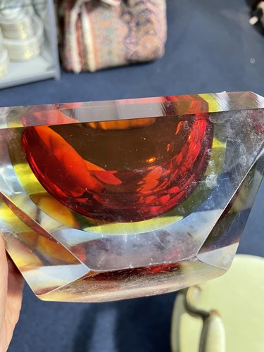 Lot 428 - A Kaj Franck for Nuutajarvi Notsjo clear glass...