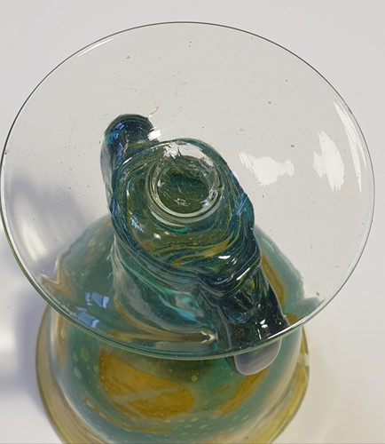 Lot 428 - A Kaj Franck for Nuutajarvi Notsjo clear glass...