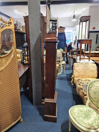 Lot 421 - A late 18th century 30hr longcase clock with...
