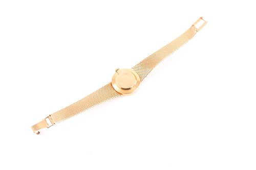 Lot 410 - A ladies yellow metal Certina wristwatch, the...