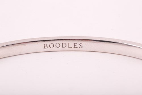 Lot 327 - Boodles. An 18ct white gold and diamond 'The...
