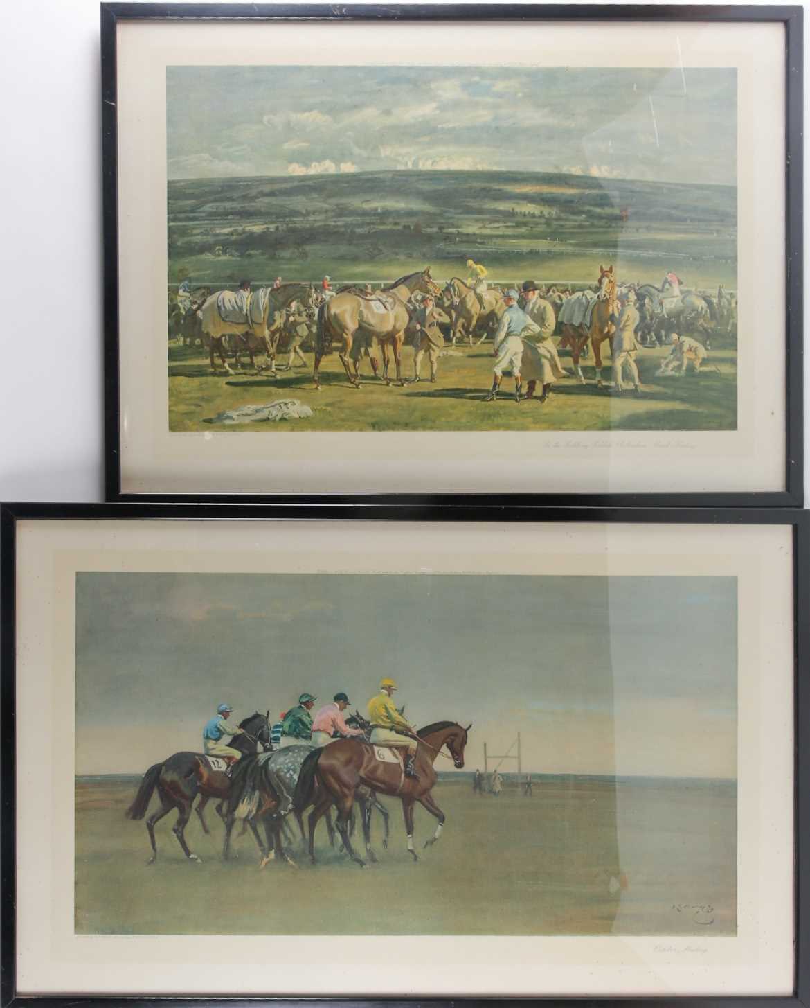 Lot 198 - Sir Alfred Munnings, 'October Meet' & 'In The...