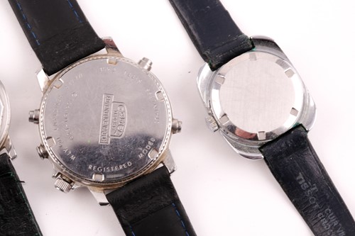 Lot 388 - A group of four wristwatches, comprising an...