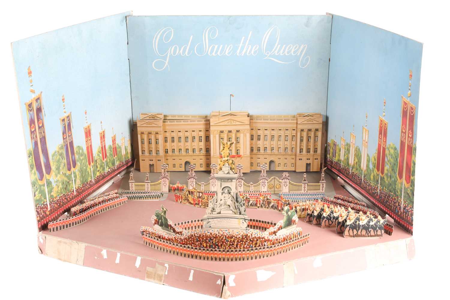 Lot 357 - A rare 1953 Coronation shop window display...