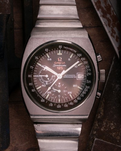 Lot 408 - A 1973 Omega Speedmaster 125 stainless steel...
