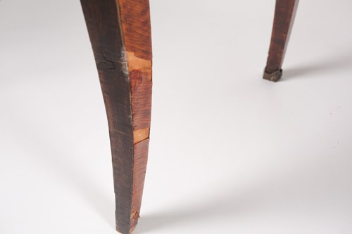 Lot 228 - A Louis XV style, walnut and kingwood veneered...