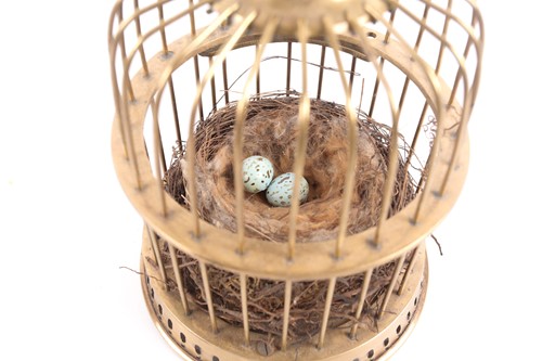 Lot 58 - Nancy Fouts (American, 1945-2019) 'Caged Nest',...