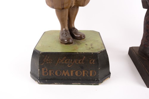 Lot 149 - A rare Bromford Man papier-mâché advertising...