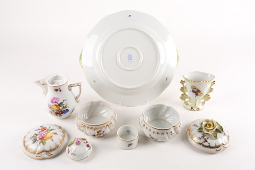 Lot 378 - Six items of Herend porcelain, variously...