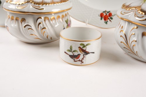 Lot 378 - Six items of Herend porcelain, variously...