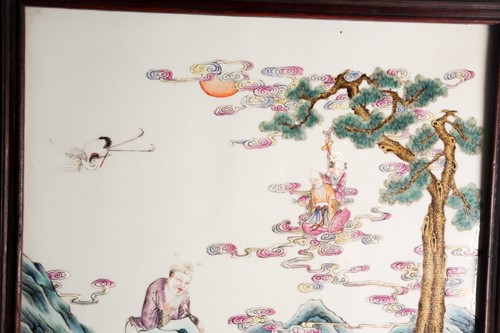 Lot 154 - A large Chinese Famille rose porcelain...