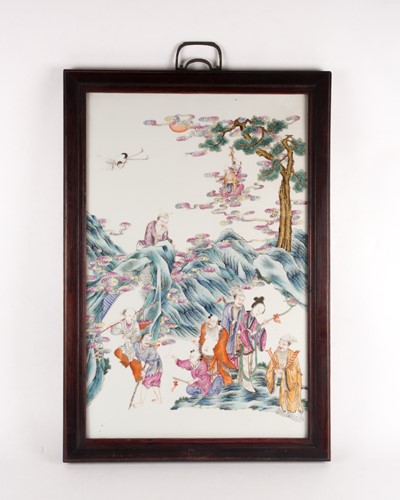 Lot 154 - A large Chinese Famille rose porcelain...