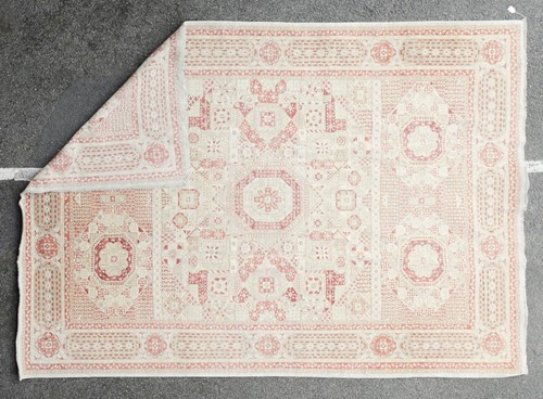 Lot 318 - A 20th-century Turkish carpet with the...