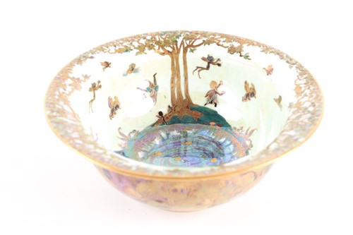 Lot 386 - A Wedgwood Fairyland lustre bowl designed by...
