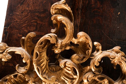 Lot 308 - An 18th century style carved wood and gilt...