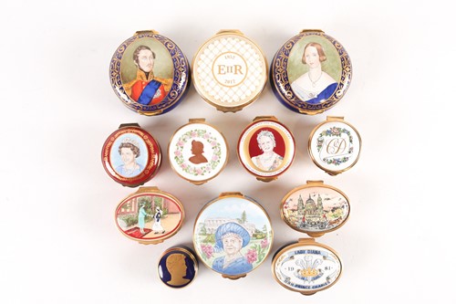 Lot 502 - A group of late 20th and 21st-century enamel /...